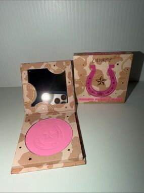 Colourpop prairie air baby pink pressed powder blush NEW